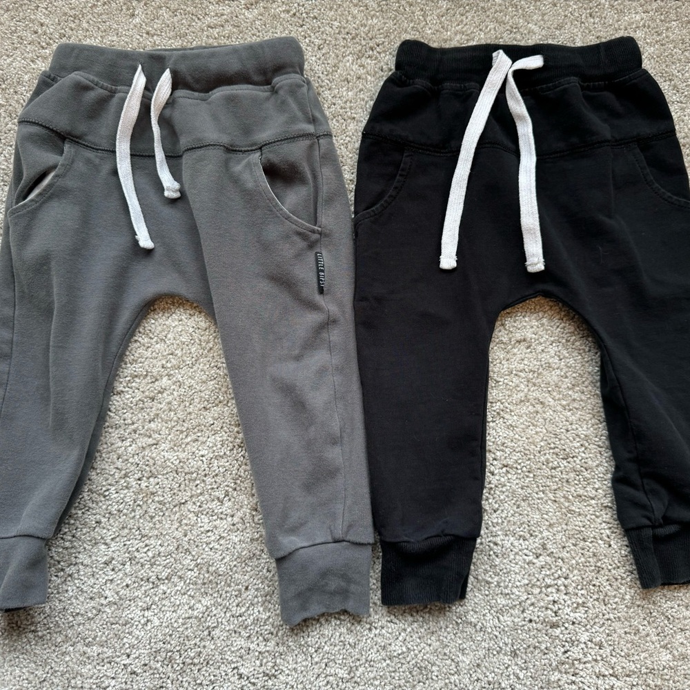 Little Bipsy Jogger Pants x2: 2T-3T